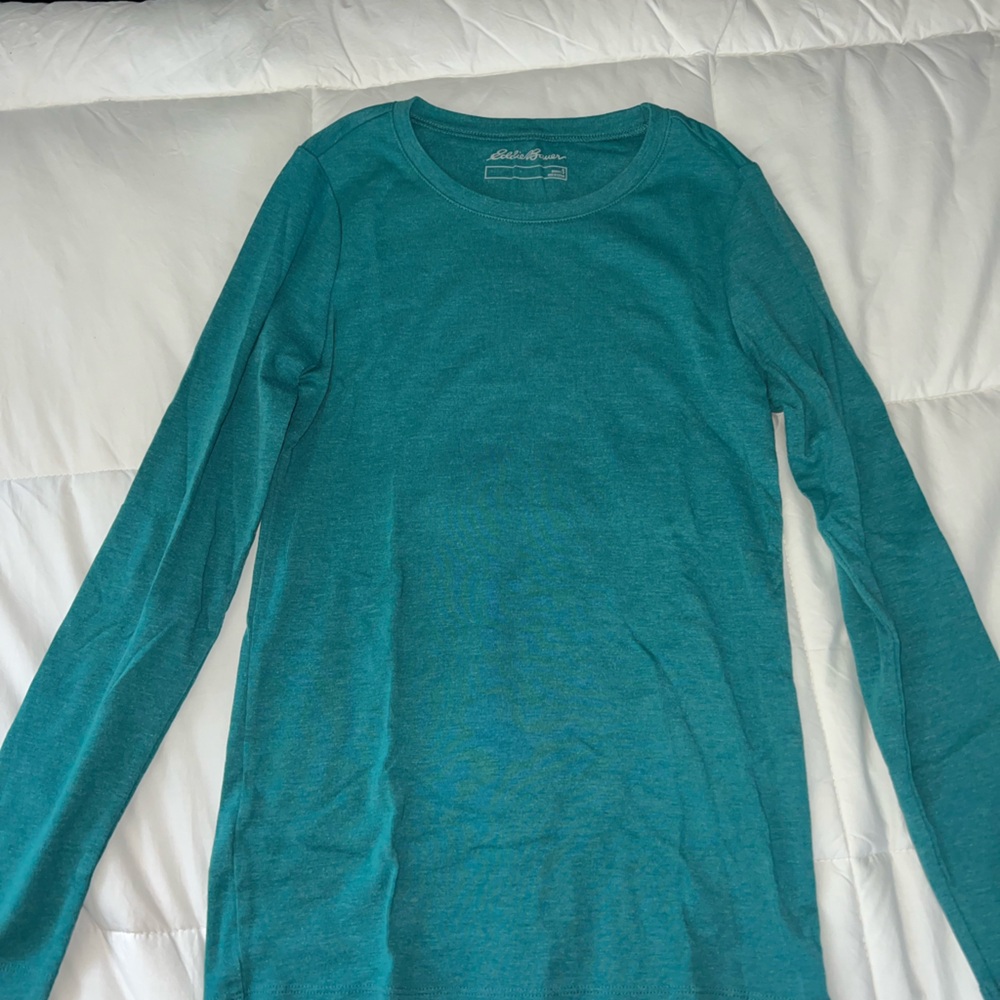 Teal Eddie Bauer Long Sleeve
